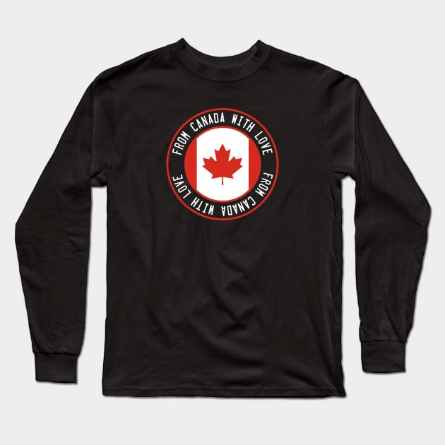 From Canada with love Long Sleeve T-Shirt by NEFT PROJECT